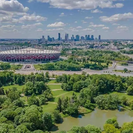 Apartamento Super Yellow 2x Metro Fast Wifi 1 Gbs Netflix Panorama Miasta