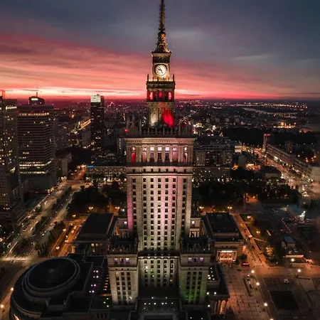 Super Yellow 2x Metro Fast Wifi 1 Gbs Netflix Panorama Miasta Apartamento