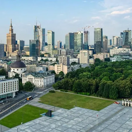 Lägenhet Super Yellow 2x Metro Fast Wifi 1 Gbs Netflix Panorama Miasta Warszawa