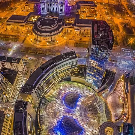 Apartamento Super Yellow 2x Metro Fast Wifi 1 Gbs Netflix Panorama Miasta *