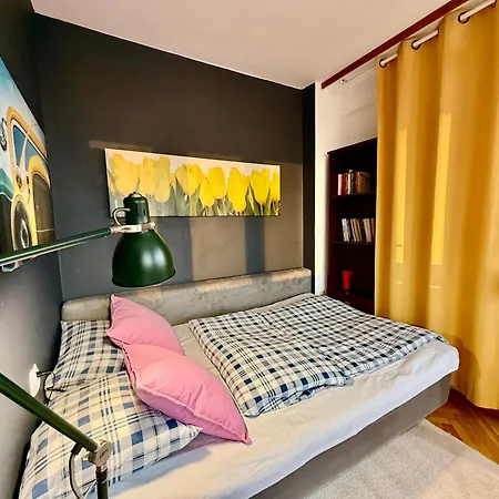 Appartement Super Yellow 2x Metro Fast Wifi 1 Gbs Netflix Panorama Miasta Varsovie